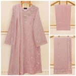 Luxury Three-Piece Salwar Kameez | Timeless Elegance in Ethnic Wear