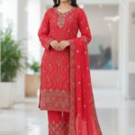 Premium Pakistani-Inspired Stitched 3-Piece Set